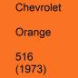 Preview: Chevrolet, Orange, 516 (1973).